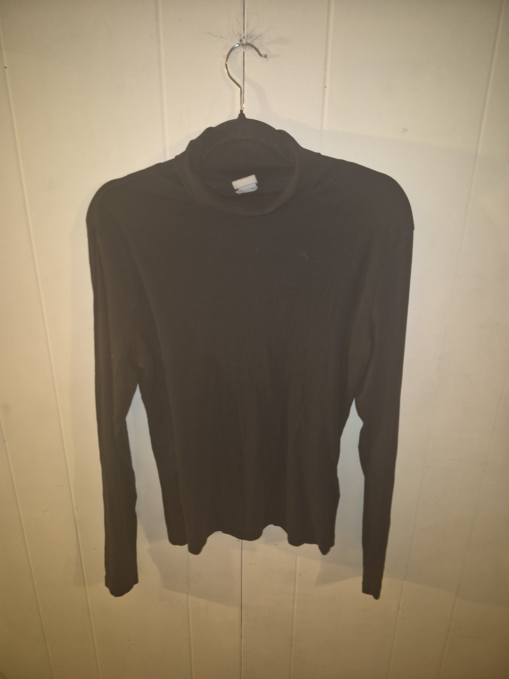 H&M Black Long Sleeve Turtleneck Top